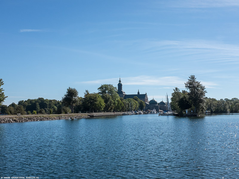 Babilou tar kort på Vadstena Slott