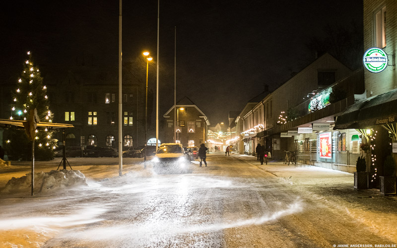 Babilou och snöstorm