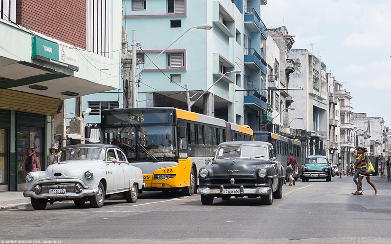 Gamla bilar i Havanna
