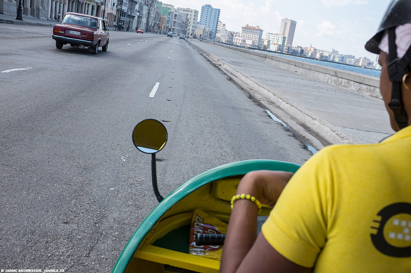 Coco-taxi i Havanna