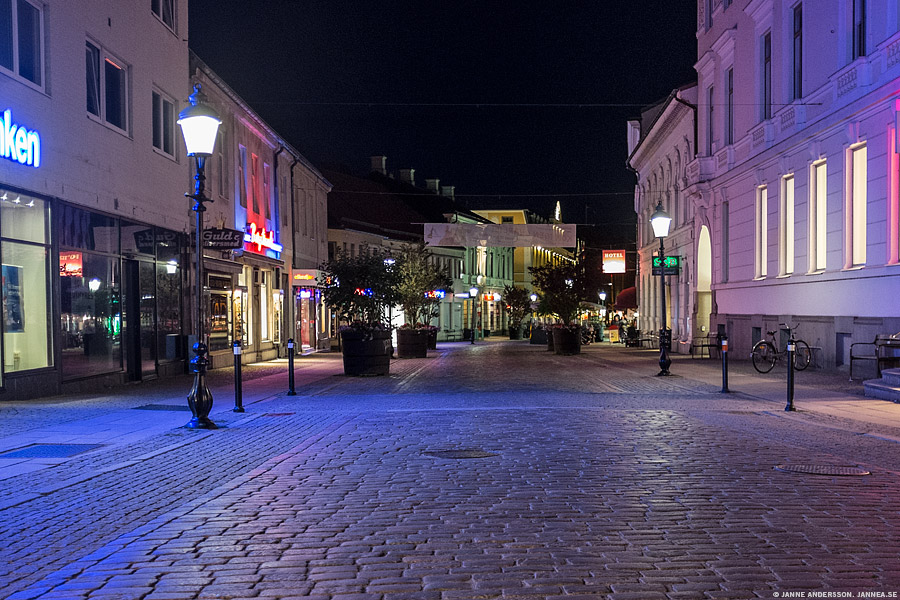 Ystad by night | © Janne A