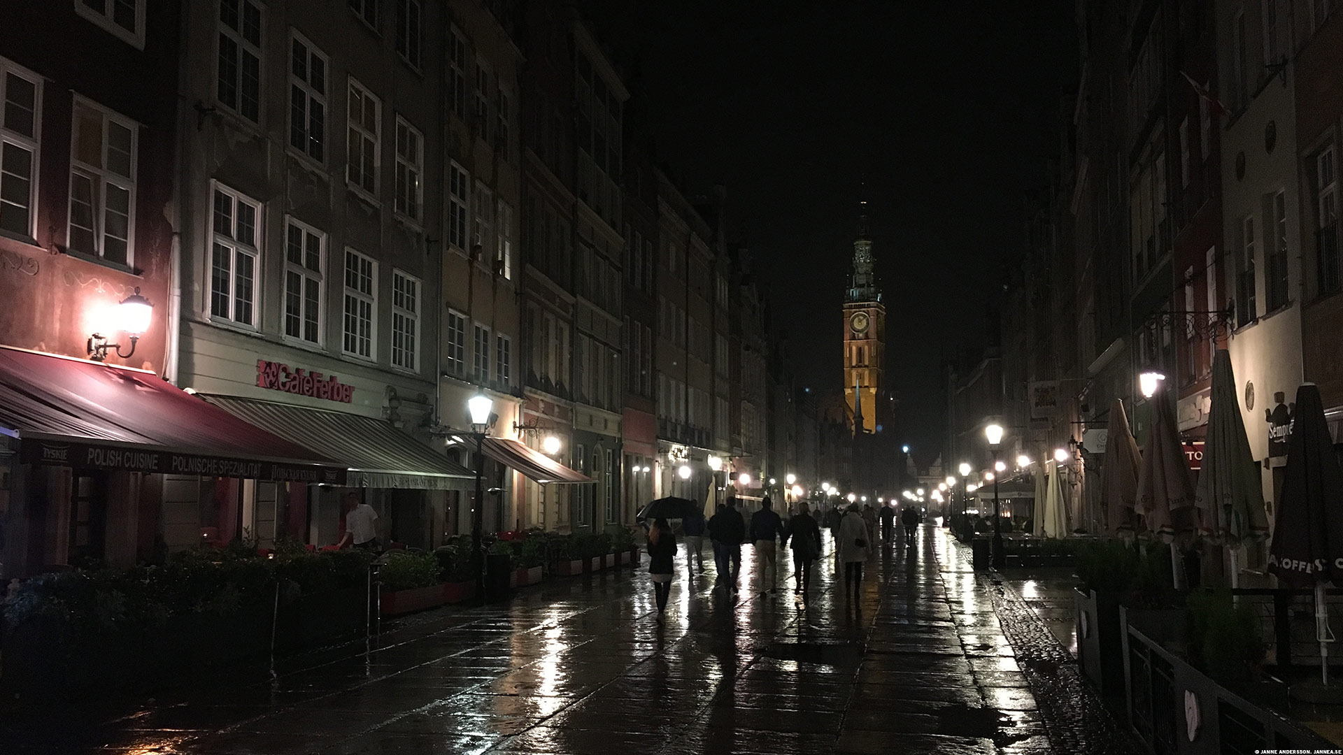 En småregnig kväll i Gdansk | © Janne A