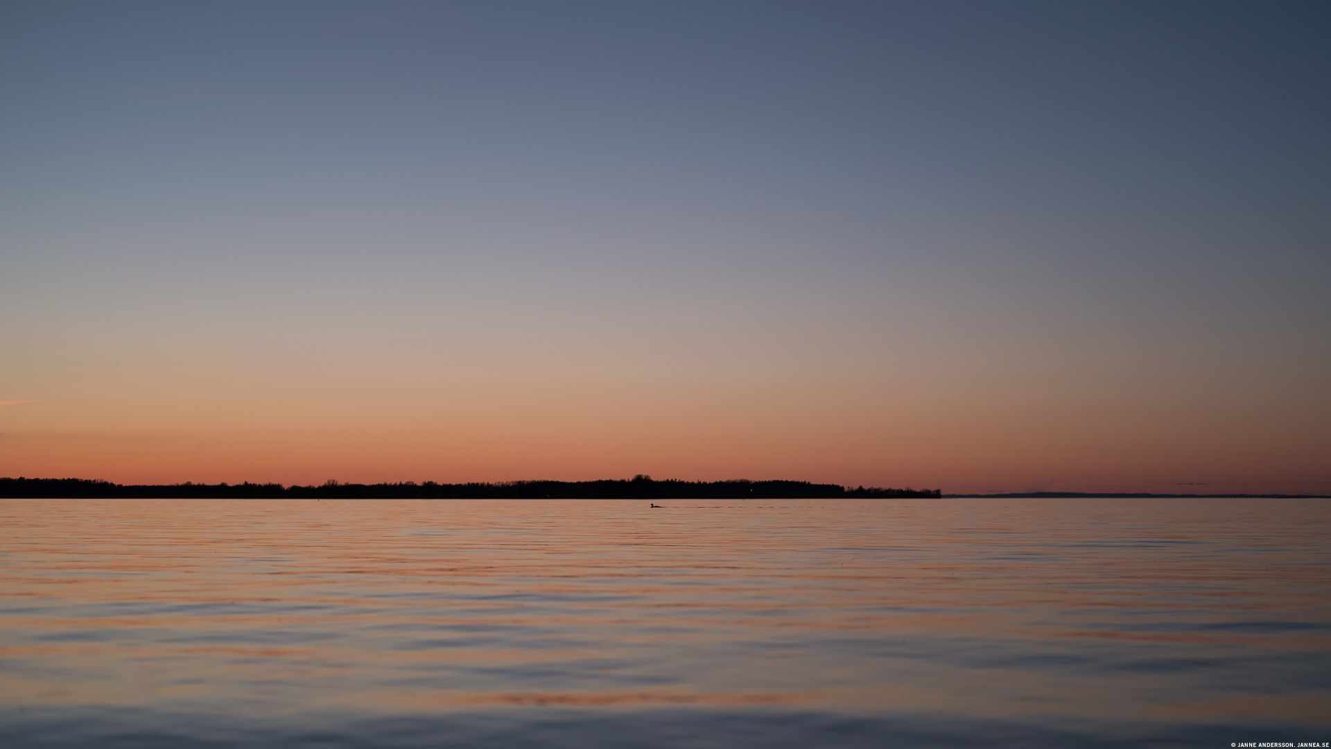 Solnedgång över Vättern | © Janne A