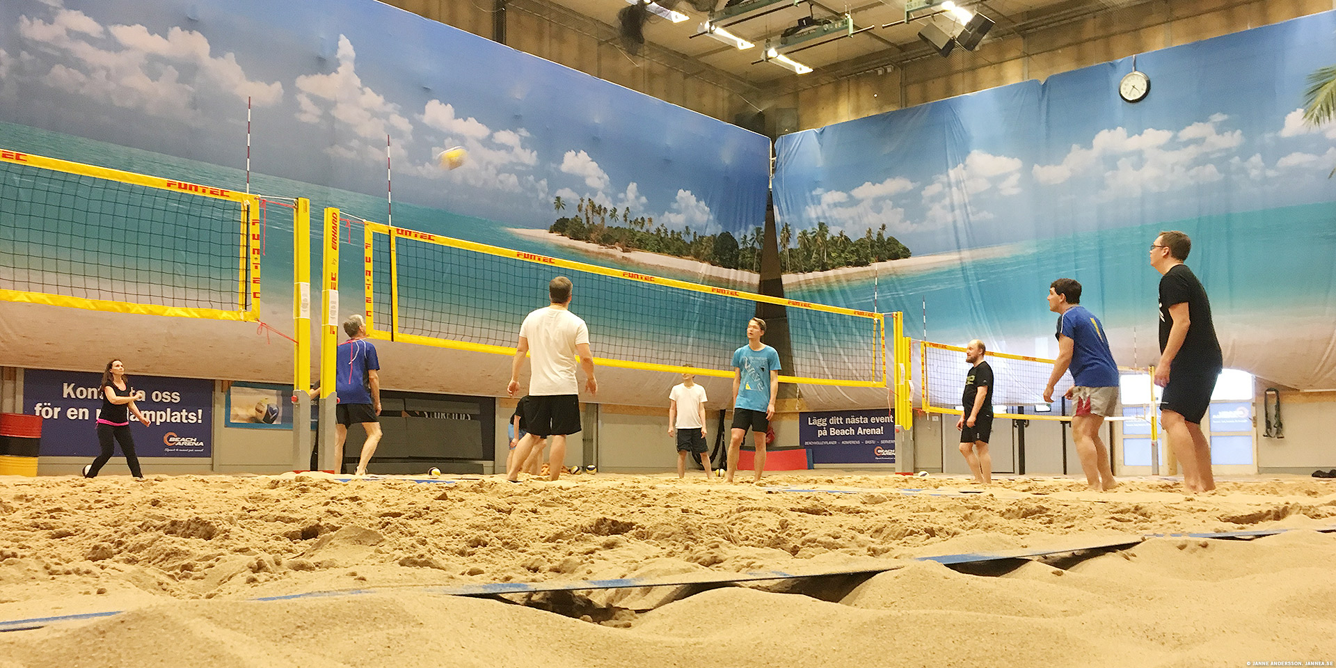 Beachvolley med jobbet | © Janne A