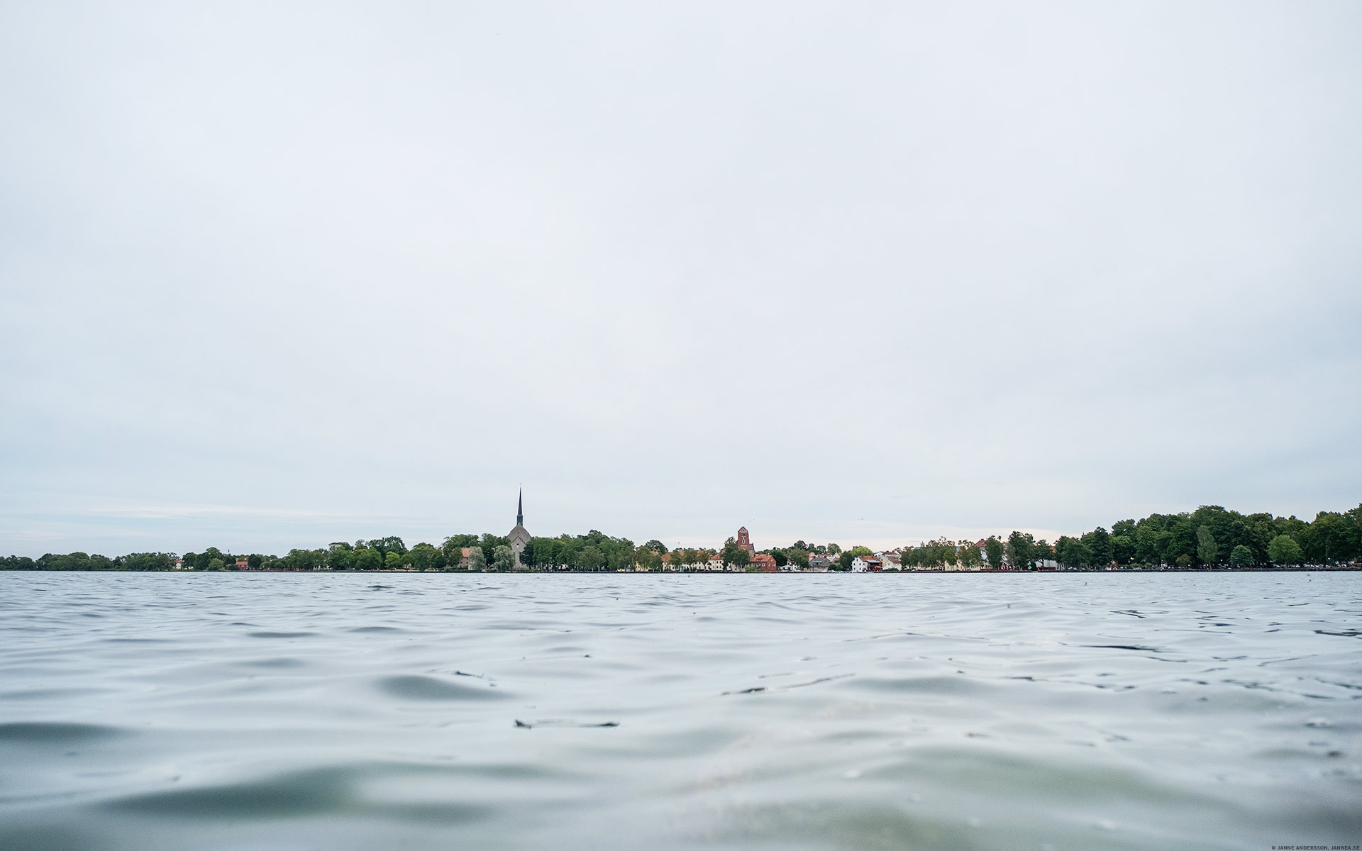 Vadstena, från piren | © Janne A