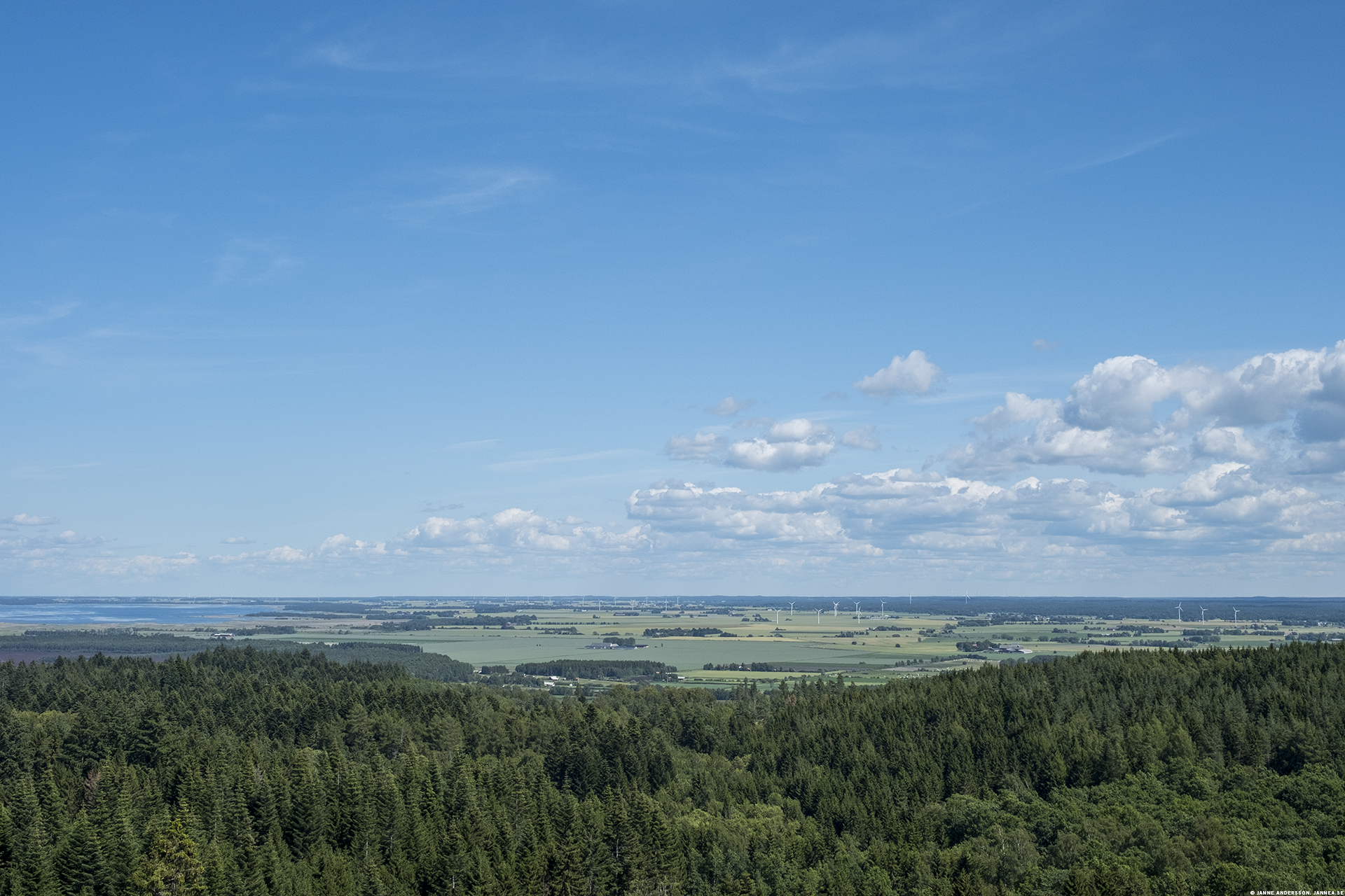 Utsikt på toppen av Omberg | © Janne A