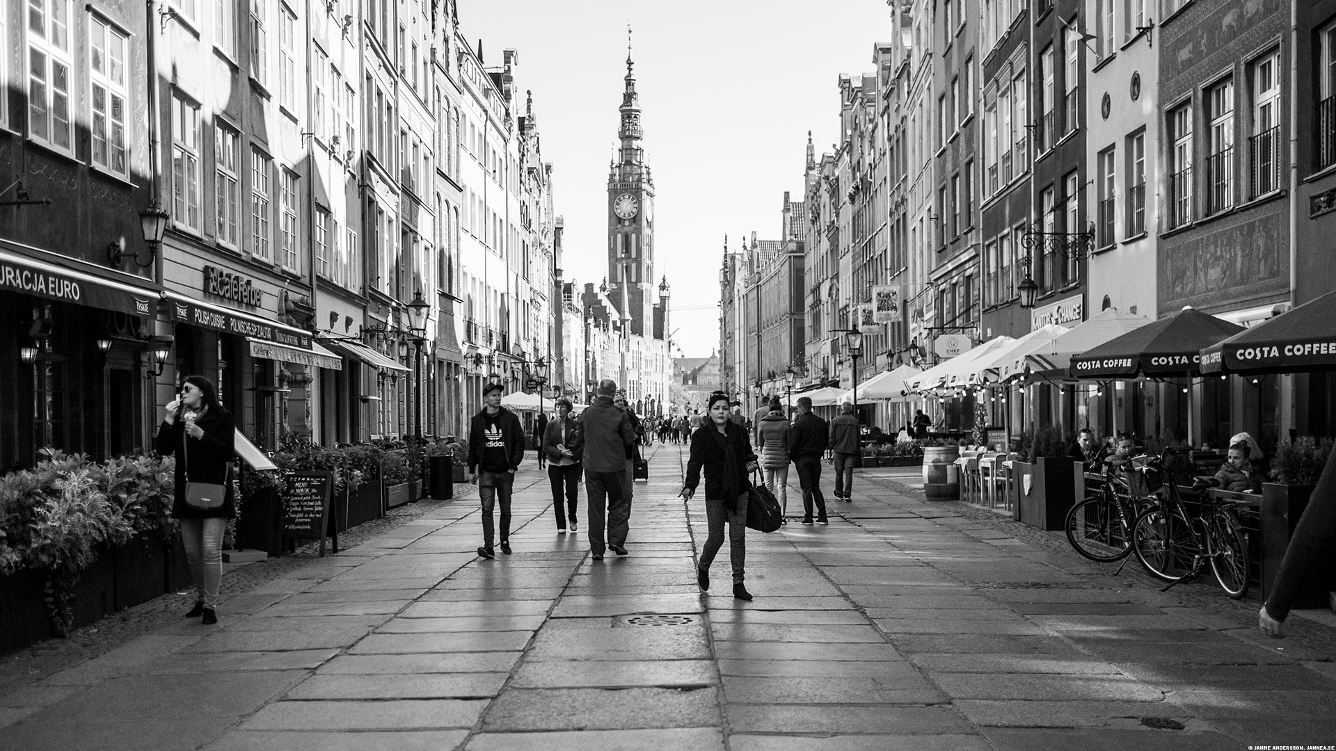En gata i Gdansk | © Janne A