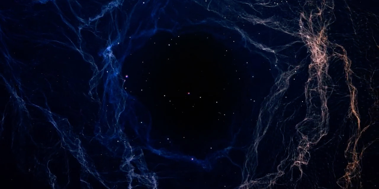 Still from M83's ”Lower your eyelids”-video