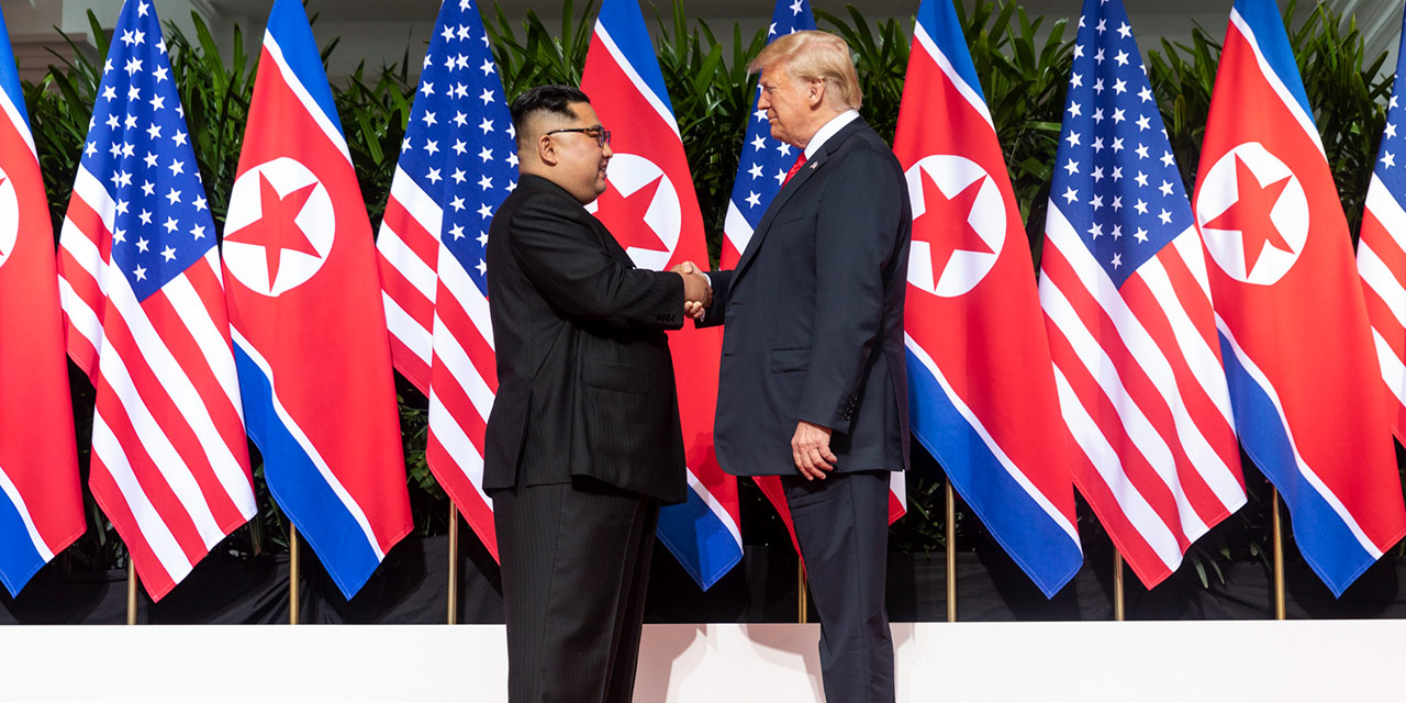 Trump och Jong-Un | POTD-June-12-2018 | Photo Credit: Official White House Photo by Shealah Craighead.