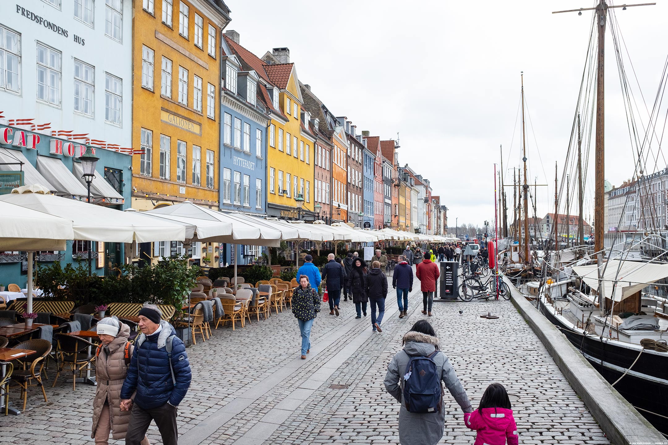 Smørrebrød nere i Nyhavn | © Jan Andersson
