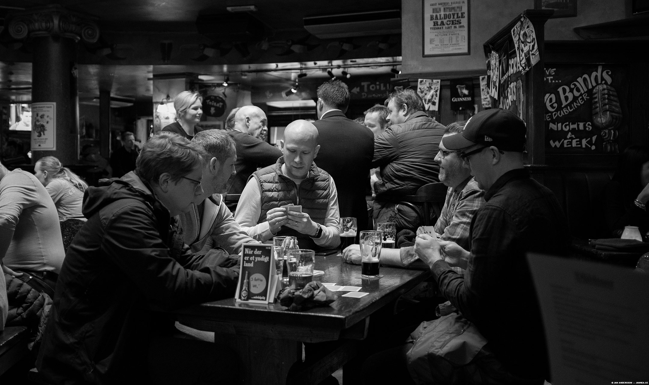 Game of cards at the Irish pub | © Jan Andersson