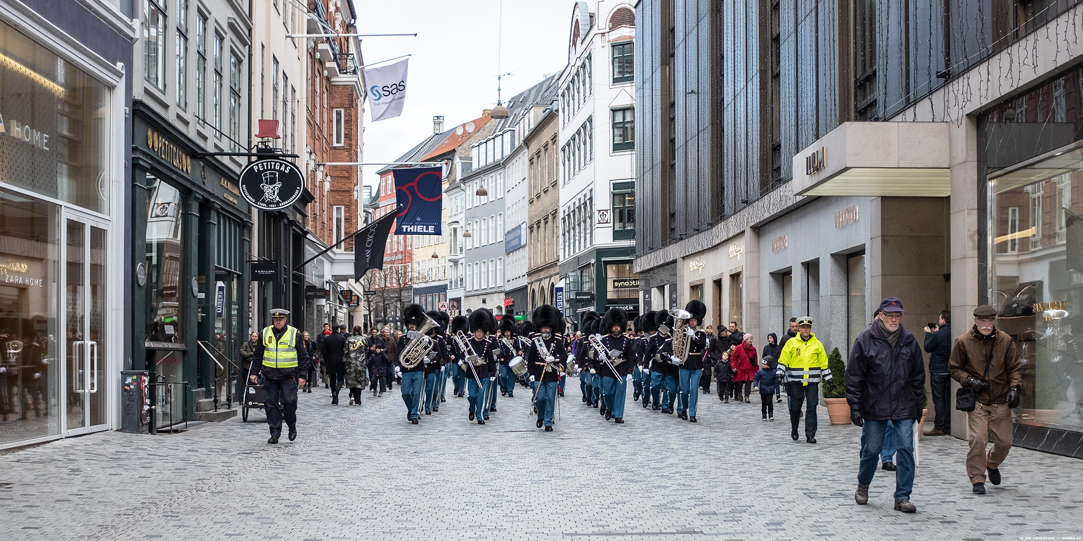 Parad på gata i Köpenhamn | © Jan Andersson