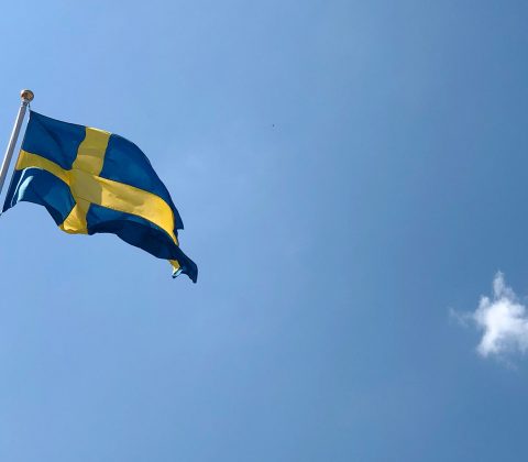 En flagga på Sveriges nationaldag | © Jan Andersson