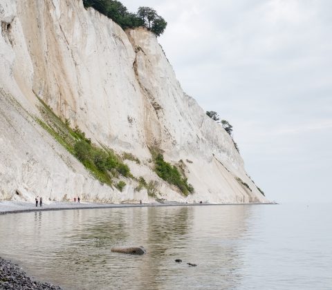 Møns Klint hade höga klippor | © Jan Andersson