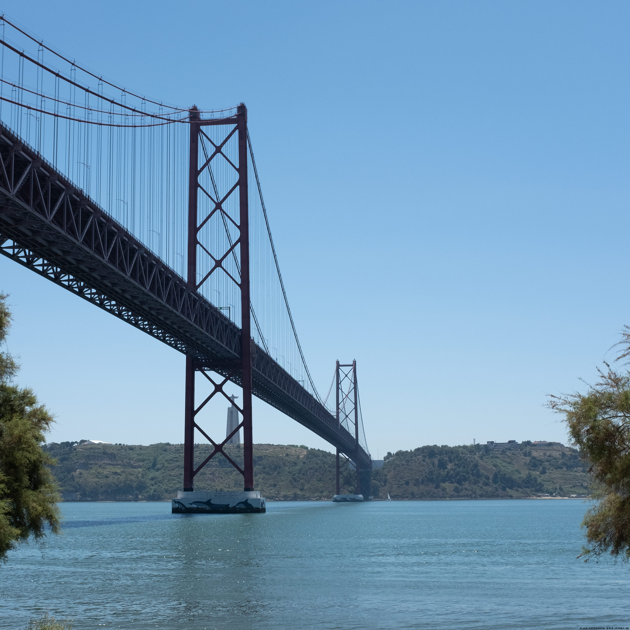 25 April-bron över floden Tajo, Lissabon | © Jan Andersson