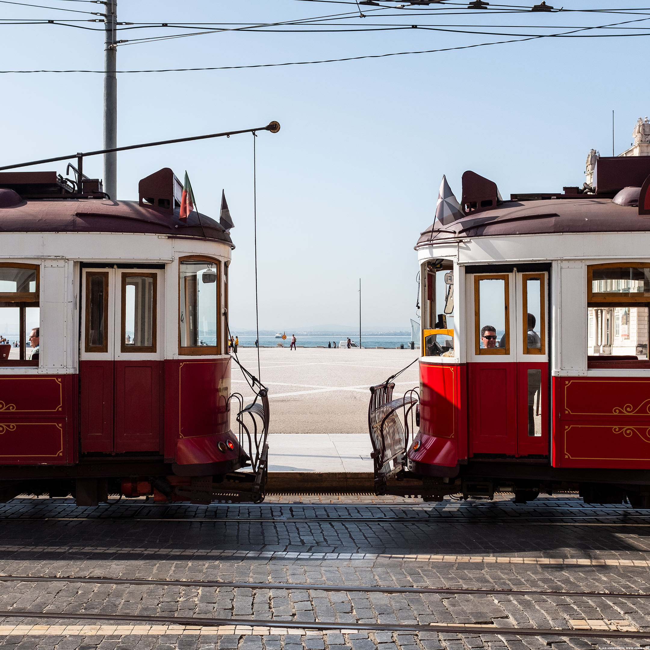 Spårvagnar i Lissabon | © Jan Andersson