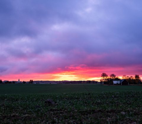 Fredagsfärgglad himmel och avslappnat kontor | © Jan Andersson