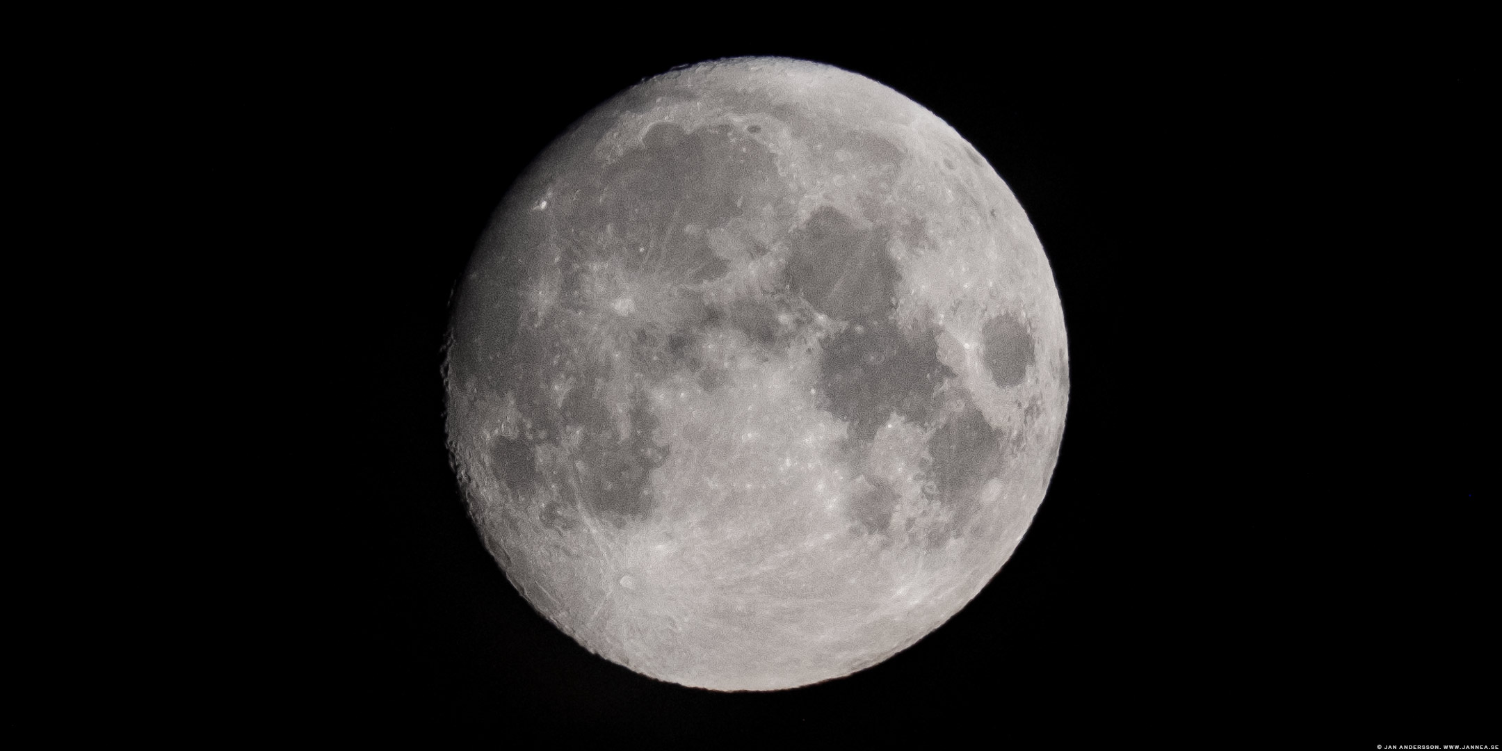 Månen: 94,1% och tilltagande