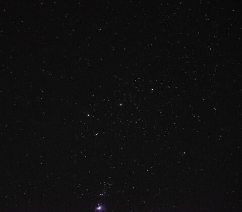 Orions bälte och Orionnebulosan