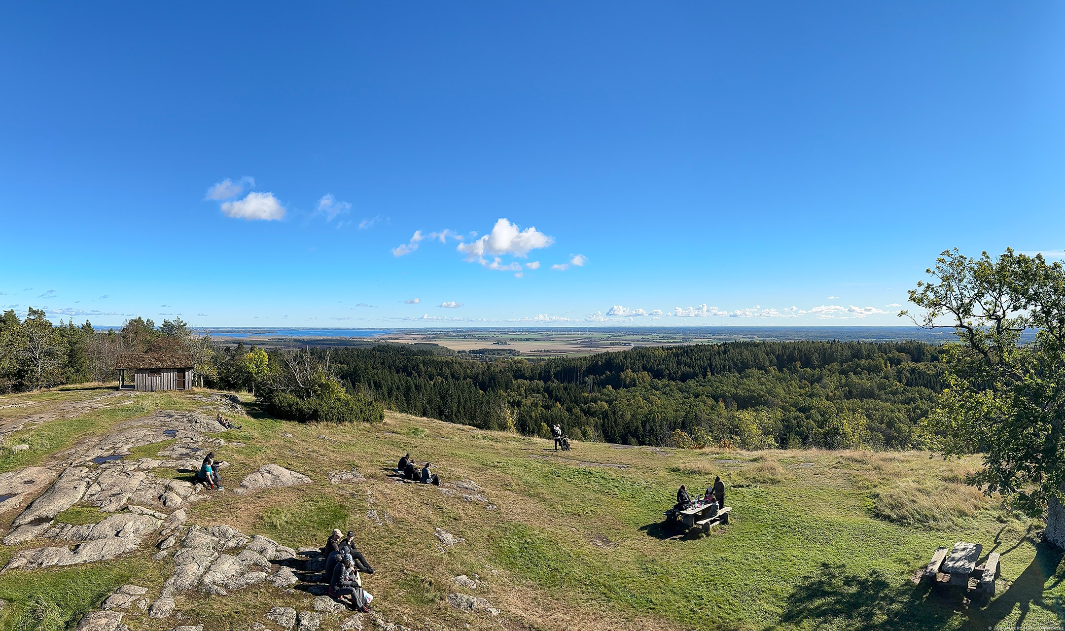 Från hjässans utkikstorn är utsikten magnifik.